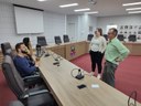 1º presidente da Câmara de Vereadores de Jaboticaba visita Legislativo de FW
