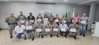 37º Batalhão de Polícia Militar celebra 22 anos de criação com solenidade e homenagens em Frederico Westphalen
