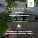 7ª Sessão Ordinária do ano terá três matérias para votação 7ª Sessão Ordinária do ano terá três matérias para votação