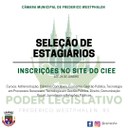 Aberto processo seletivo para estagiários da Câmara FW