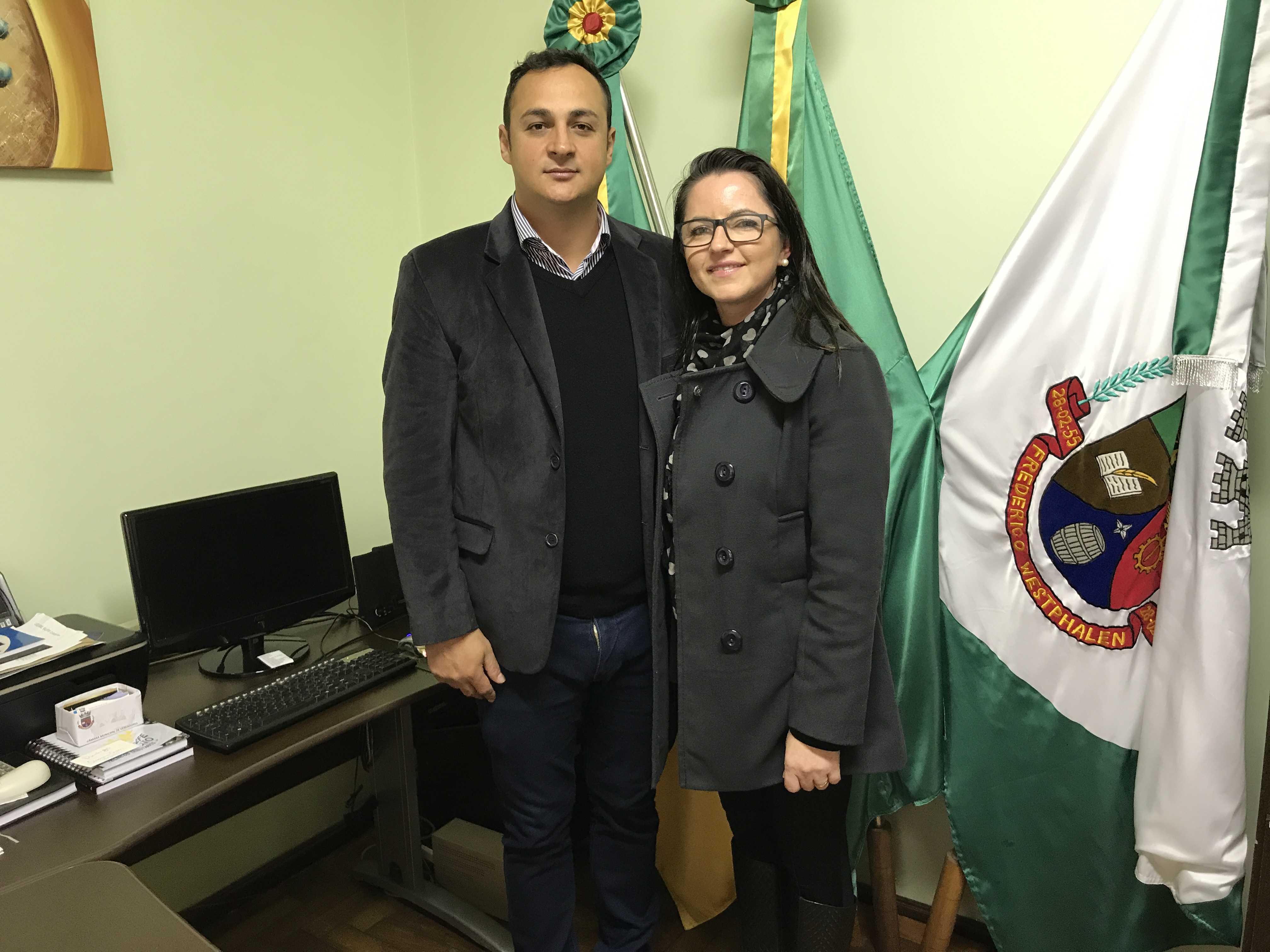 Administradora relata ao presidente da Câmara a situação do HDP 