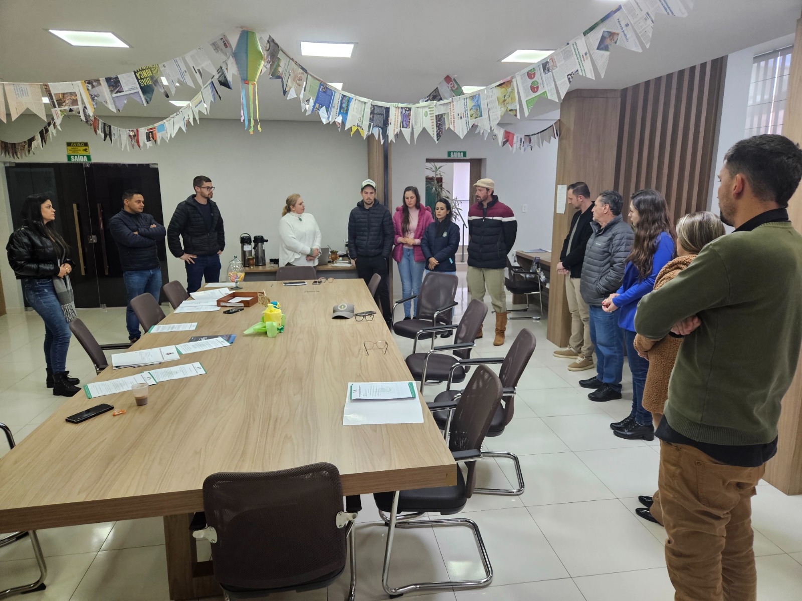 Agricultores e lideranças do Movimento SOS Agro e Securitização dialogam com vereadores sobre reivindicações da categoria