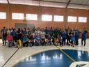 Alunos da Apae dão show de bola e vencem de goleada Guarani Futsal em jogo que marcou Semana Municipal da Pessoa com Deficiência