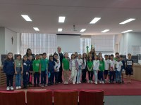 Alunos do 3º ano da Escola Edgar Marques de Mattos vivenciam experiência no Poder Legislativo