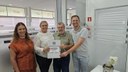 Ato de assinatura da escritura pública marca doação do prédio da Câmara, de propriedade do Município, ao Poder Legislativo de Frederico Westphalen Ato de assinatura da escritura pública marca doação do prédio da Câmara, de propriedade do Município, ao Poder Legislativo de Frederico Westphalen