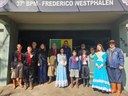 Autoridades e tradicionalistas prestigiam chegada da Chama Crioula no município de Frederico Westphalen Autoridades e tradicionalistas prestigiam chegada da Chama Crioula no município de Frederico Westphalen