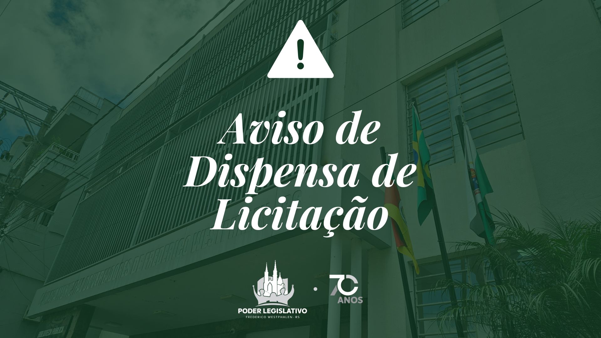 AVISO DE DISPENSA DE LICITAÇÃO