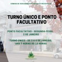 Câmara de Vereadores terá atendimento em horário diferenciado na primeira semana do ano Câmara de Vereadores terá atendimento em horário diferenciado na primeira semana do ano