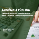 Câmara promoverá audiência pública sobre o cumprimento das metas fiscais do município Câmara promoverá audiência pública sobre o cumprimento das metas fiscais do município