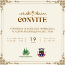 Cerimônia de Posse dos membros da Academia Frederiquense de Letras será nesta segunda-feira