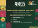 Codemau realizará Assembleia Regional para definição da cédula de votação da Consulta Popular 