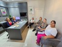 Comissão organizadora se reúne para definir detalhes do Fórum “Violência contra a mulher”, que será realizado nesta quinta-feira