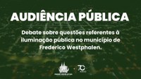 Comunidade poderá participar de Audiência sobre iluminação pública na Câmara nesta segunda-feira, 1º de setembro
