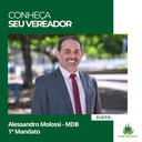 Conheça seu Vereador: Alessandro Molossi! Conheça seu Vereador: Alessandro Molossi!
