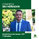 Conheça seu Vereador: Ismael Cocco dos Santos Conheça seu Vereador: Ismael Cocco dos Santos