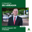 Conheça seu Vereador: Leandro Mazzutti Conheça seu Vereador: Leandro Mazzutti