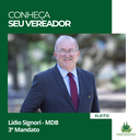 Conheça seu Vereador: Lidio Pedro Signori Conheça seu Vereador: Lidio Pedro Signori