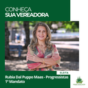 Conheça sua Vereadora: Rubia Dal Puppo Maas