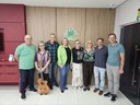 Diretoria do Centro de Arte e Cultura Italiana visita Poder Legislativo e realiza surpresa aos vereadores