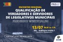 Encontro Regional de Qualificação de vereadores e servidores de Legislativos Municipais irá ocorrer na quinta-feira, 13 Encontro Regional de Qualificação de vereadores e servidores de Legislativos Municipais irá ocorrer na quinta-feira, 13
