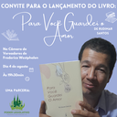 Escritor frederiquense, Rudimar Santos, lançará seu 15º livro na Câmara de Vereadores