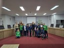 Estudantes da Escola Conselheiro Edgar Marques de Mattos conhecem funcionamento da Câmara Municipal Estudantes da Escola Conselheiro Edgar Marques de Mattos conhecem funcionamento da Câmara Municipal
