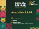 Lançamento da Consulta Popular 2025/2026 será nesta quarta-feira Lançamento da Consulta Popular 2025/2026 será nesta quarta-feira