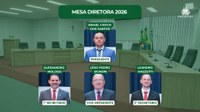 Legislativo em 2026 – Conheça a Mesa Diretora 
