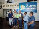 Legislativo homenageia Jornal O Alto Uruguai com Moção de Aplausos Legislativo homenageia Jornal O Alto Uruguai com Moção de Aplausos