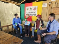 Legislativo realiza programa especial no 45º Acampamento Farrapo