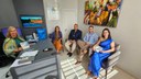 Legislativo recebe visita institucional dos gerentes da Agência Banrisul de FW Legislativo recebe visita institucional dos gerentes da Agência Banrisul de FW