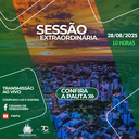 Legislativo vota projetos de patrocínio a entidades e abertura de créditos em Sessão Extraordinária nesta quinta-feira Legislativo vota projetos de patrocínio a entidades e abertura de créditos em Sessão Extraordinária nesta quinta-feira