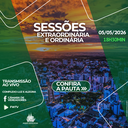Legislativo vota sete matérias em duas Sessões nesta terça-feira