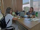 Março Lilás: Mutirão de agendamento para exame preventivo é realizado no comércio local Março Lilás: Mutirão de agendamento para exame preventivo é realizado no comércio local