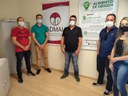 Presidente da Câmara realiza visita institucional para conhecer atuação da Admau