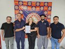 Mesa Diretora realiza visita institucional ao Corpo de Bombeiros e recebe demandas da Companhia