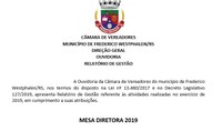 Ouvidoria - Relatório de Gestão 2019