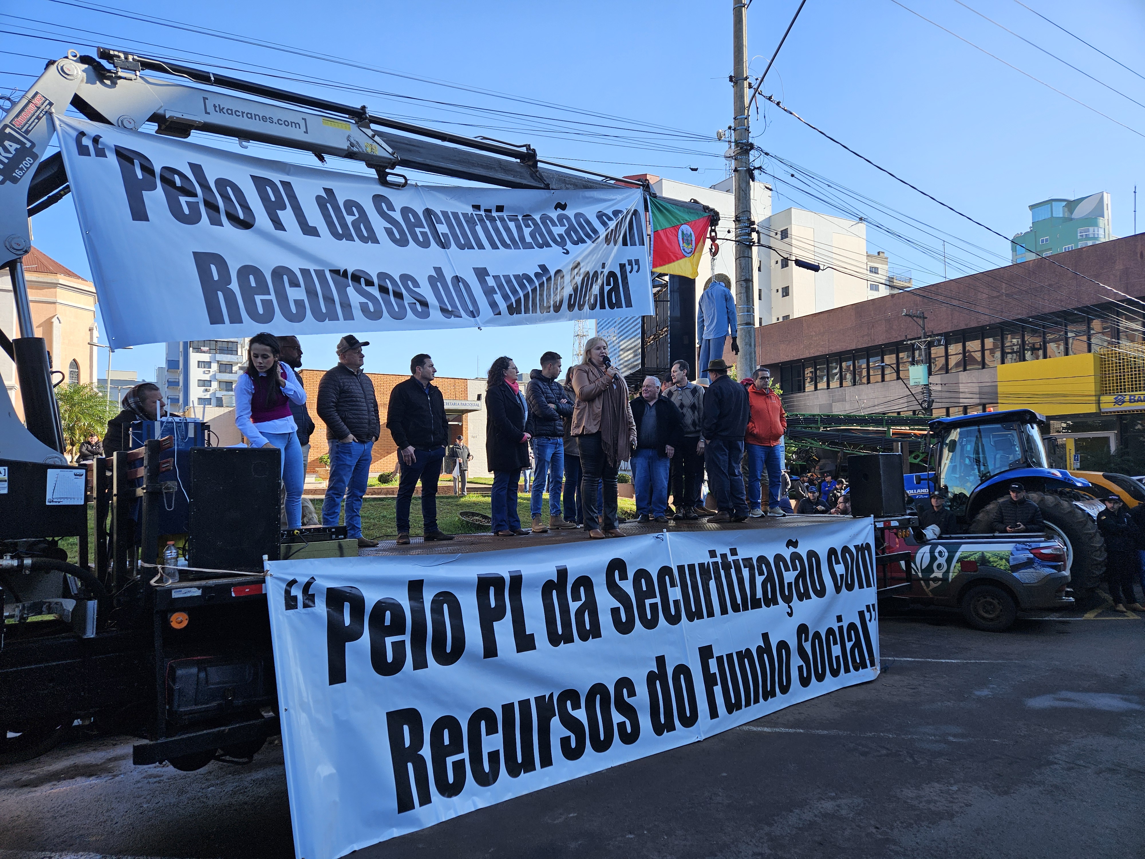 Poder Legislativo de Frederico Westphalen apoia agricultores gaúchos que reivindicam a securitização das dívidas rurais
