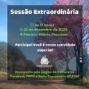 Poder Legislativo realiza 26ª Sessão Extraordinária do ano nesta sexta-feira, 22 Poder Legislativo realiza 26ª Sessão Extraordinária do ano nesta sexta-feira, 22