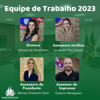 Por dentro do Poder Legislativo em 2023 – Conheça a Equipe de Trabalho