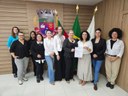 Presidente da Câmara de Seberi, Mara Falcão, visita Poder Legislativo