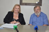 Presidente do Legislativo, Marizete Frozzi, toma posse como prefeita em exercício de Frederico Westphalen