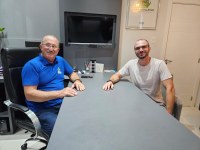 Presidente em exercício recebe visita institucional da direção da Escola Cardeal Roncalli