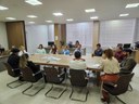 Presidente realiza reunião com equipe de trabalho e vereadores para alinhamento de ações da Casa Presidente realiza reunião com equipe de trabalho e vereadores para alinhamento de ações da Casa