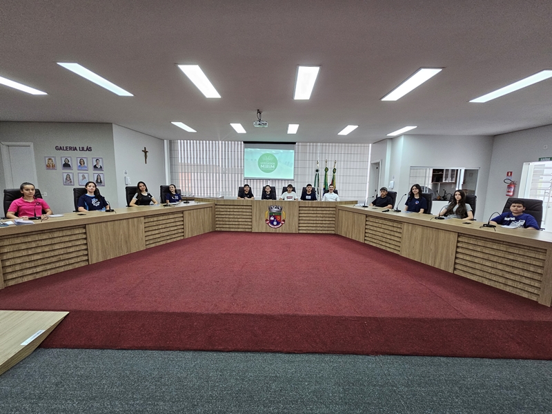 Programa Vereador Mirim retomará Sessões Ordinárias na quarta-feira, 25