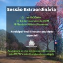 Quatro Projetos de Lei irão à votação na Sessão Extraordinária desta sexta-feira, 24 Quatro Projetos de Lei irão à votação na Sessão Extraordinária desta sexta-feira, 24