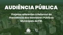 Reforma da Previdência dos Servidores Públicos Municipais será tema de Audiência Pública na Câmara Reforma da Previdência dos Servidores Públicos Municipais será tema de Audiência Pública na Câmara