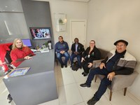 Representantes da Uergs de Frederico Westphalen realizam visita institucional ao Poder Legislativo