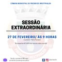 Sessão extraordinária vota projetos do executivo