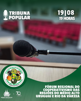 Sessão Ordinária desta terça-feira terá Tribuna Popular com representantes do Fórum Regional do Cooperativismo 